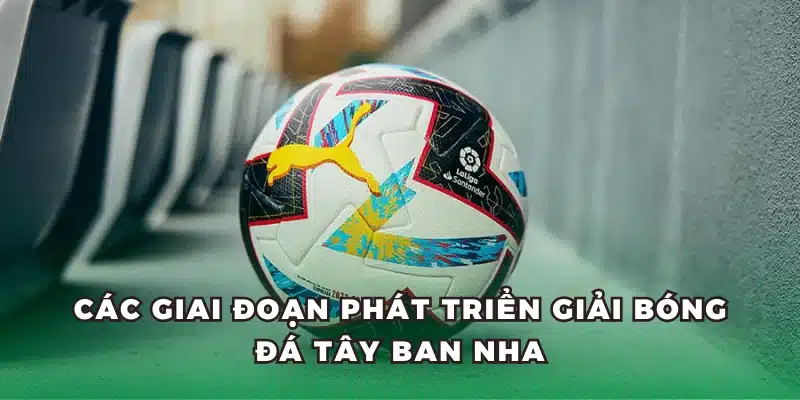 Các giai đoạn phát triển giải bóng đá Tây Ban Nha