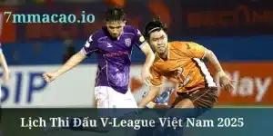 Lịch Thi Đấu V-League