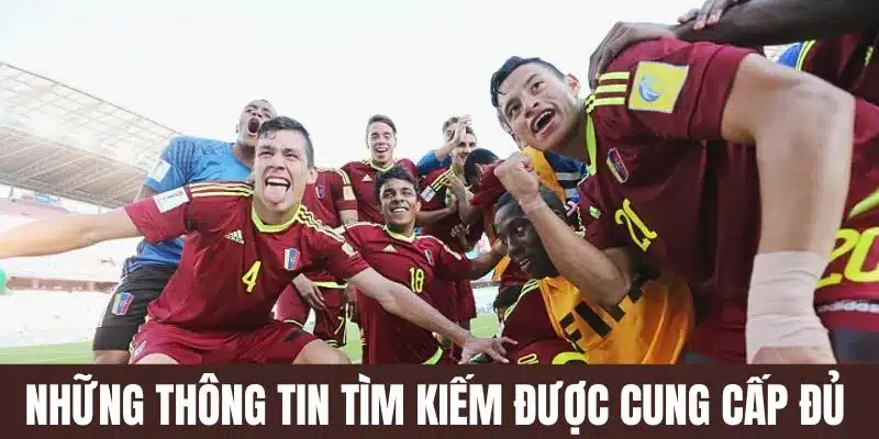 Những thông tin tìm kiếm được cung cấp đủ