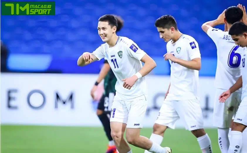 U17 Uzbekistan điền tên mình vào bán kết U17 châu Á. Ảnh: AFC