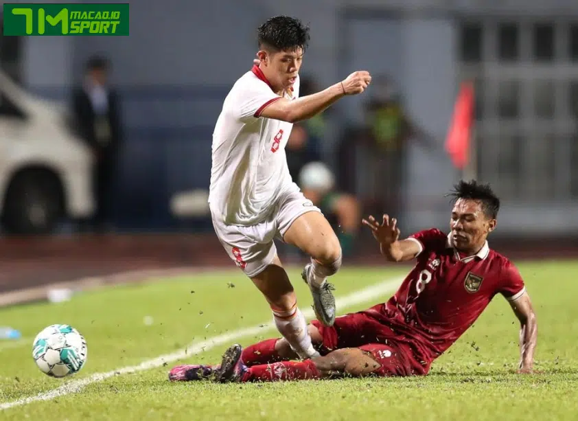 U23 Việt Nam vs U23 Indonesia ở chung kết U23 Đông Nam Á 2023 (Ảnh: VFF)