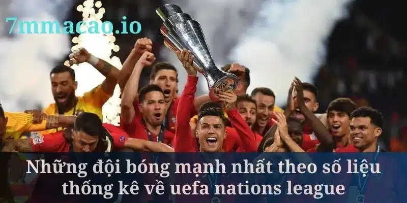 Số liệu thống kê về uefa nations league và các đội mạnh